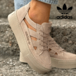 adidas originals women’s platform sneakers perforated, modern retro