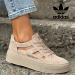 adidas originals women’s platform sneakers perforated, modern retro